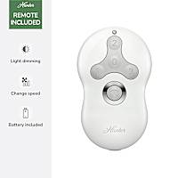 Hunter Cranbrook Low Profile with Light 52 inch and Remote